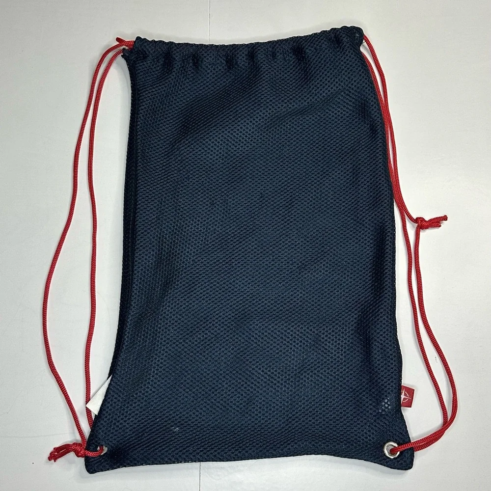United Airlines Team USA Drawstring Mesh Bag Olympics Polaris Business Navy Blue